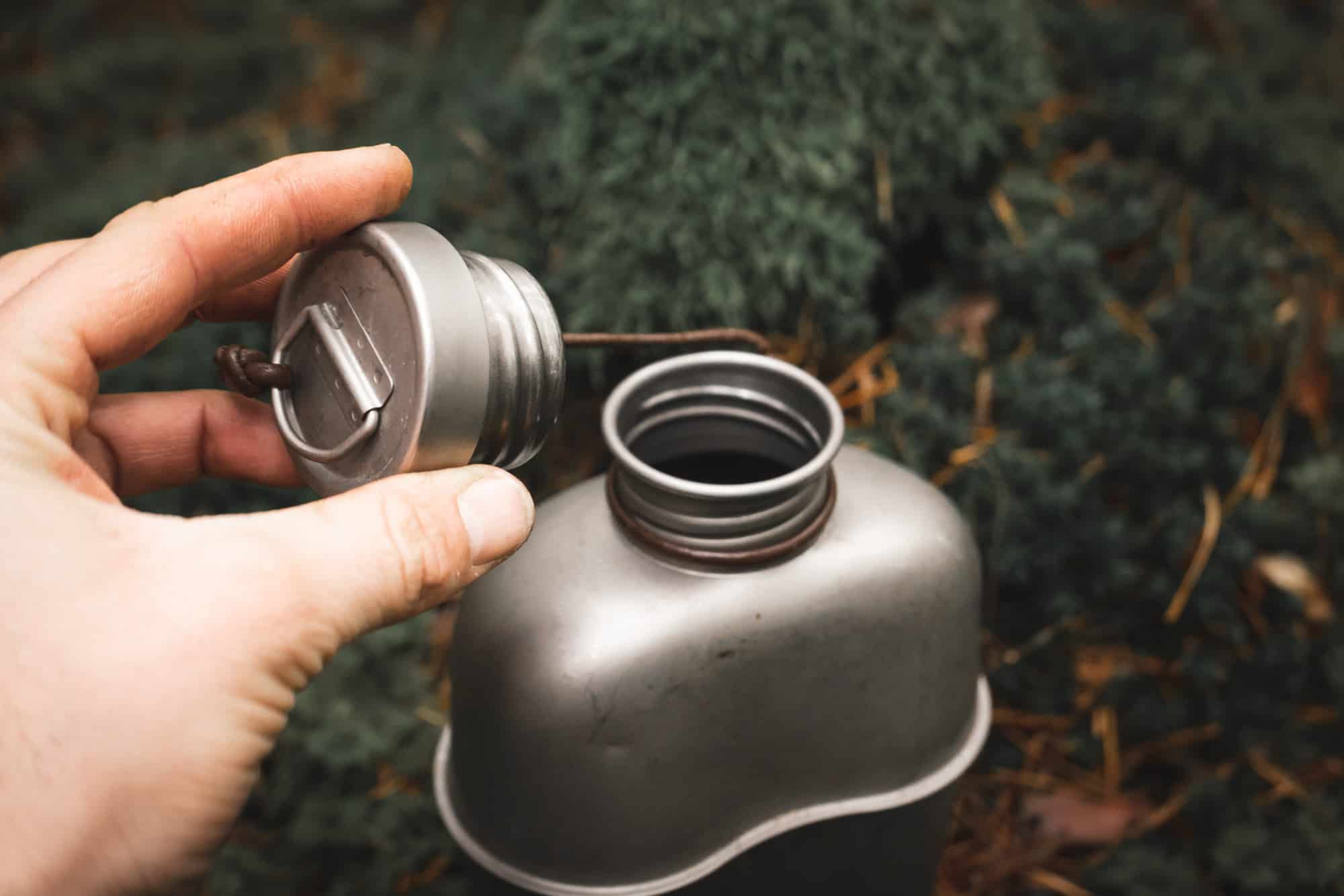 Keith Titanium Canteen Set Feldflasche mit Becher Erfahrungsbericht