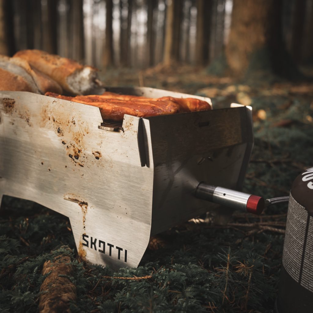 Naturbursche - Skotti-Grill - Test im Wald - Bushcraft